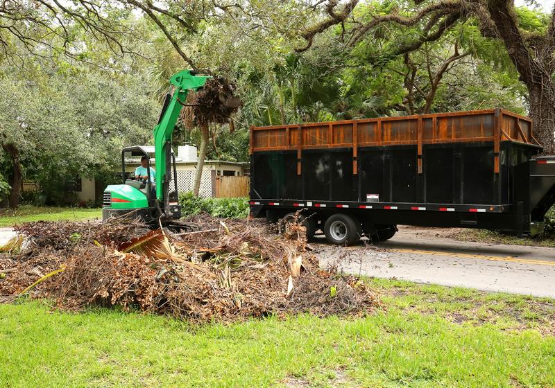 Hobart yard waste removal team in WA near 98038